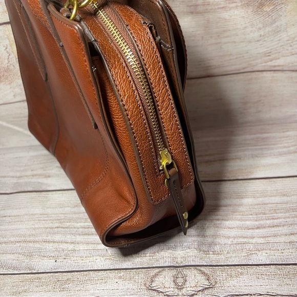 Fossil “Sara” Satchel Handbag Purse Leather - Picture 6 of 13